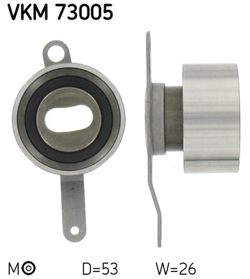 Натяжной ролик, ремень ГРМ   VKM 73005   SKF