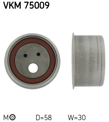 Натяжной ролик, ремень ГРМ   VKM 75009   SKF