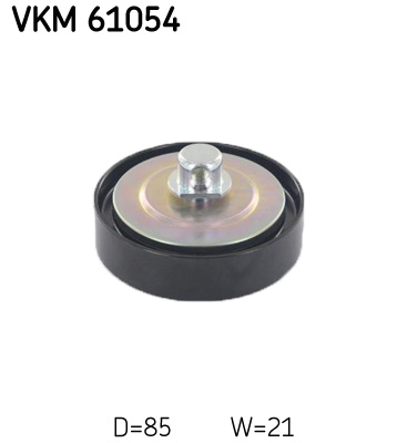 Паразитный / ведущий ролик, поликлиновой ремень   VKM 61054   SKF