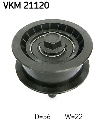 Паразитный / Ведущий ролик, зубчатый ремень VKM 21120 SKF #1