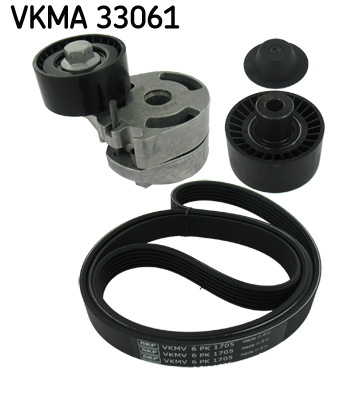 Комплект поліклинових ременів   VKMA 33061   SKF