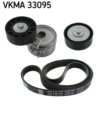 Комплект поліклинових ременів   VKMA 33095   SKF