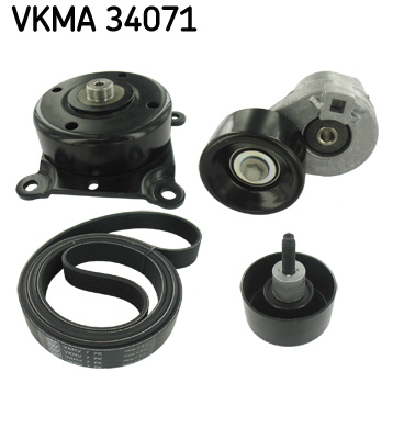 Комплект поліклинових ременів   VKMA 34071   SKF