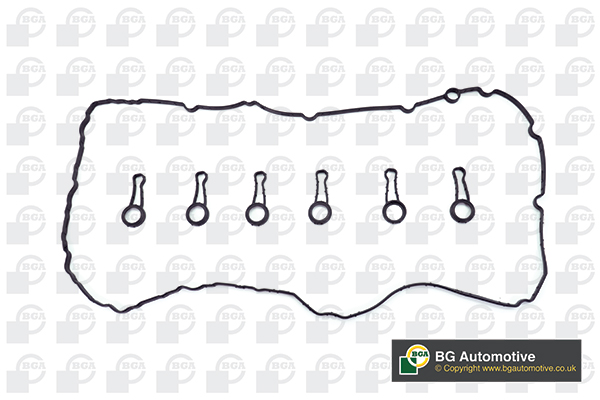 Комплект ущільнень, кришка голівки циліндра, BGA RK0915 Комплект ущільнень, кришка голівки циліндра, BGA RK0915