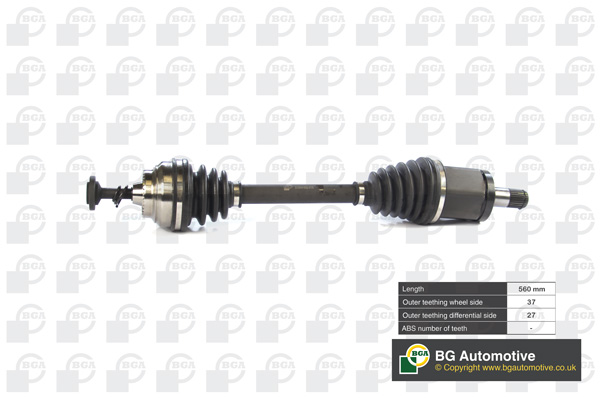 Приводной вал   DS0903L   BGA