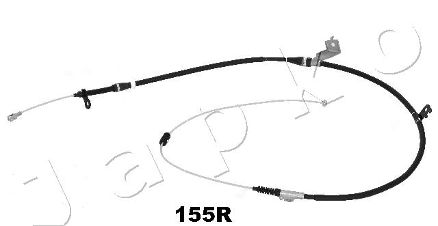 Тросовий привод, стоянкове гальмо   131155R   JAPKO
