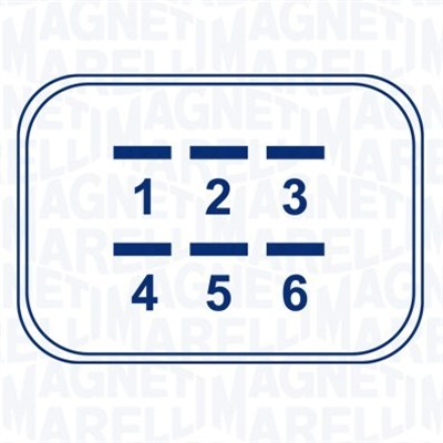 Склопідйомник 350103115900 MAGNETI MARELLI #1