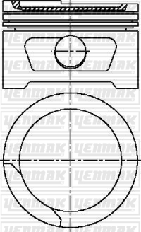 Поршень   31-03803-000   YENMAK