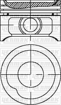 Поршень   31-03819-000   YENMAK