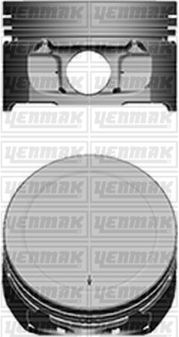 Поршень   31-04101-000   YENMAK