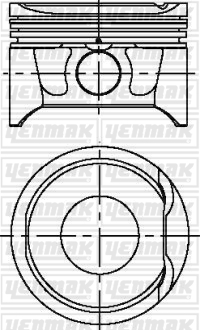 Поршень   31-04171-000   YENMAK