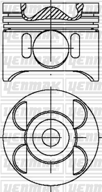 Поршень   31-04692-000   YENMAK