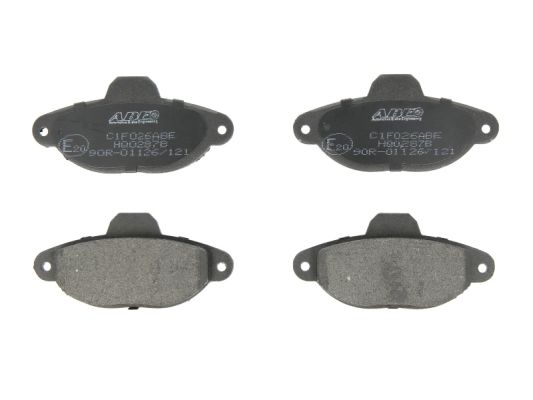 Комплект гальмівних накладок, дискове гальмо   C1F026ABE   ABE