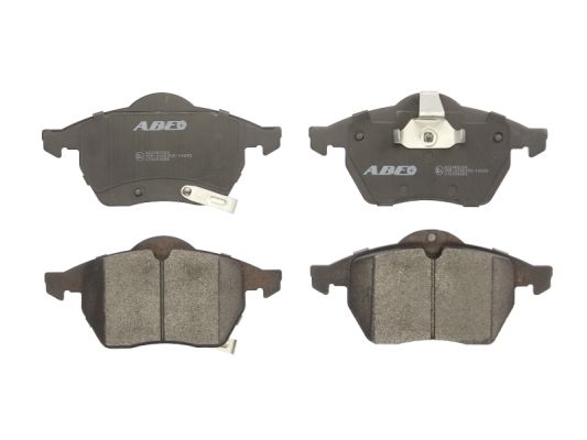 Комплект гальмівних накладок, дискове гальмо, ABE C1U004ABE Комплект гальмівних накладок, дискове гальмо, ABE C1U004ABE