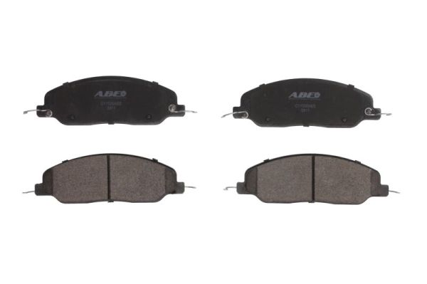 Комплект гальмівних накладок, дискове гальмо, ABE C1Y030ABE Комплект гальмівних накладок, дискове гальмо, ABE C1Y030ABE