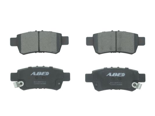 Комплект гальмівних накладок, дискове гальмо   C24018ABE   ABE