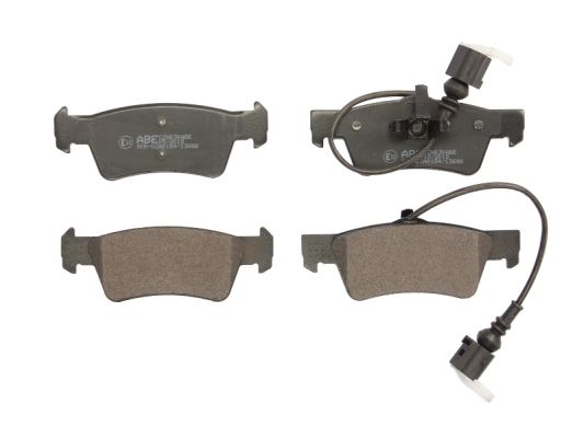Комплект гальмівних накладок, дискове гальмо, ABE C2W030ABE Комплект гальмівних накладок, дискове гальмо, ABE C2W030ABE