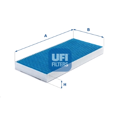 Фільтр, повітря у салоні   34.106.00   UFI