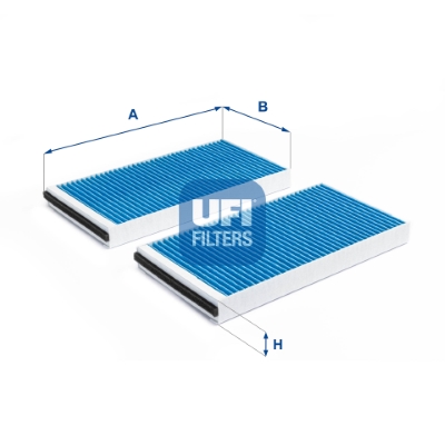 Фільтр, повітря у салоні   34.127.00   UFI
