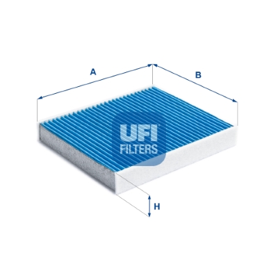 Фильтр, воздух во внутренном пространстве   34.136.00   UFI