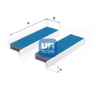 Фільтр, повітря у салоні   34.172.00   UFI