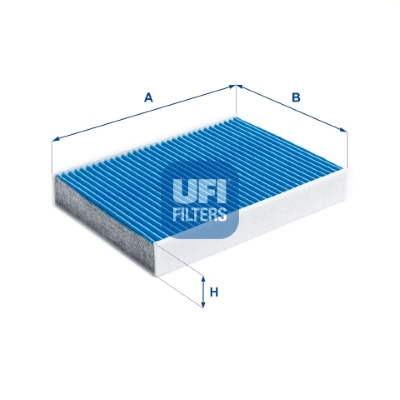 Фільтр, повітря у салоні   34.234.00   UFI