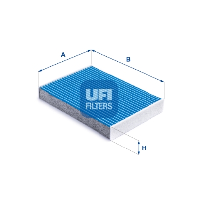 Фільтр, повітря у салоні   34.257.00   UFI