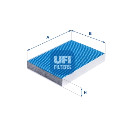 Фільтр, повітря у салоні   34.291.00   UFI