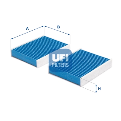 Фільтр, повітря у салоні   34.294.00   UFI