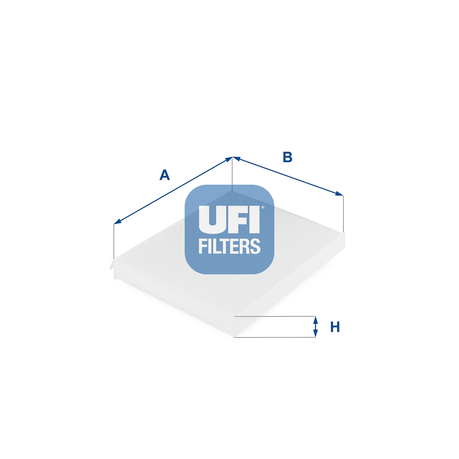 Фільтр, повітря у салоні   53.043.00   UFI