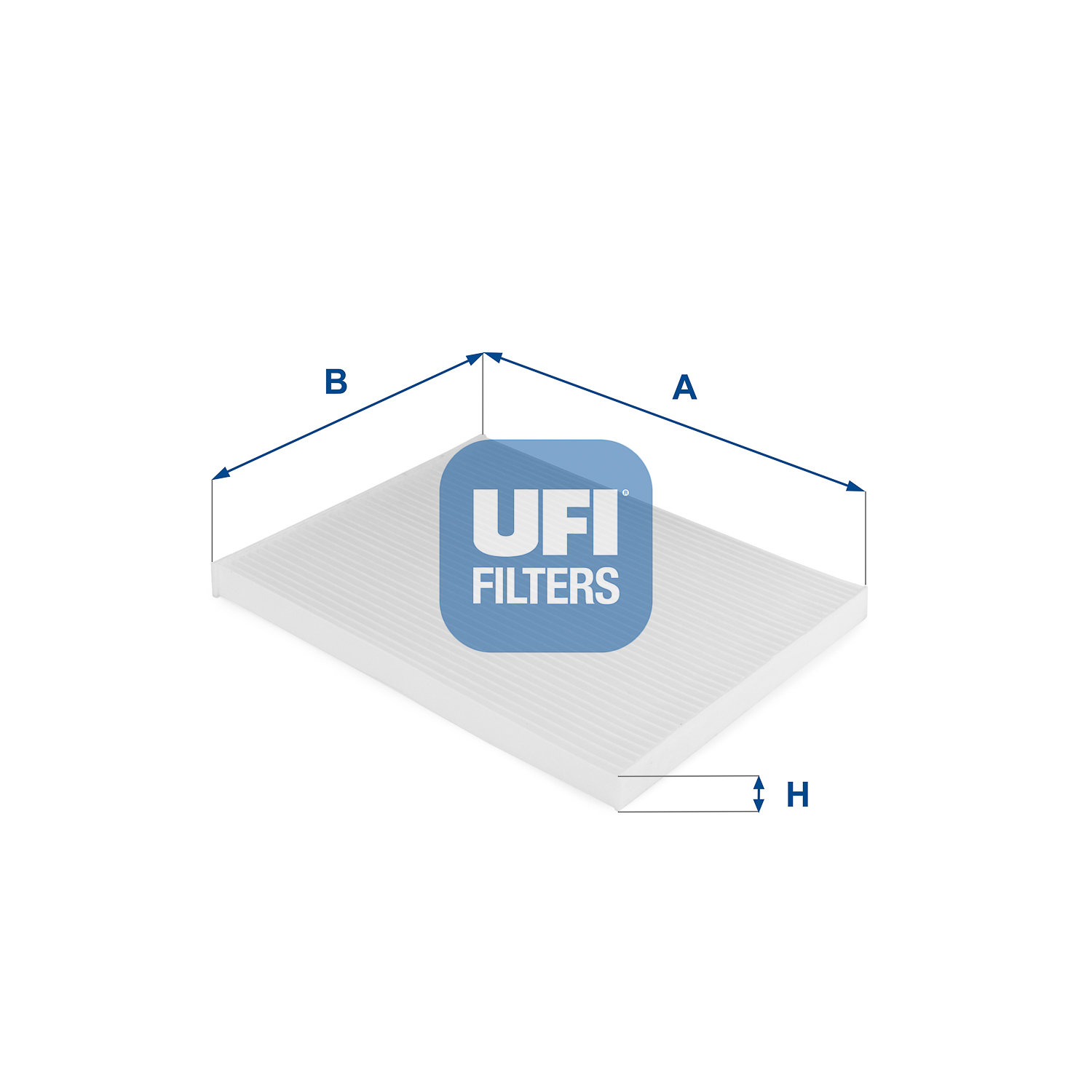 Фильтр, воздух во внутренном пространстве   53.124.00   UFI