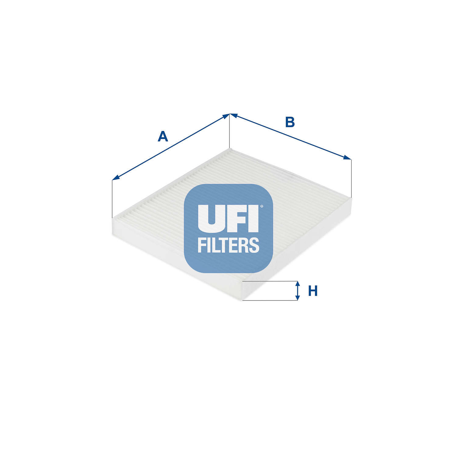 Фільтр, повітря у салоні   53.243.00   UFI