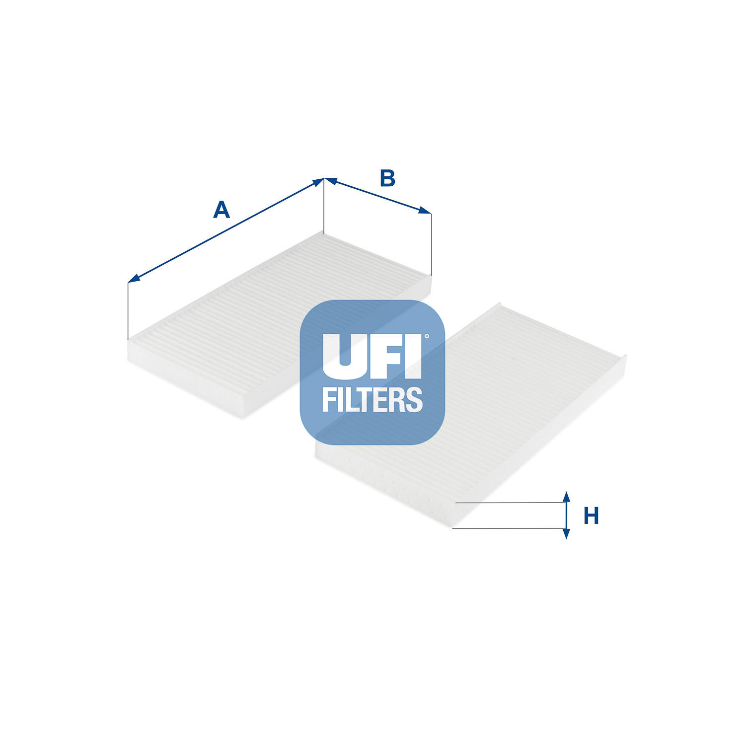 Фильтр, воздух во внутренном пространстве   53.259.00   UFI