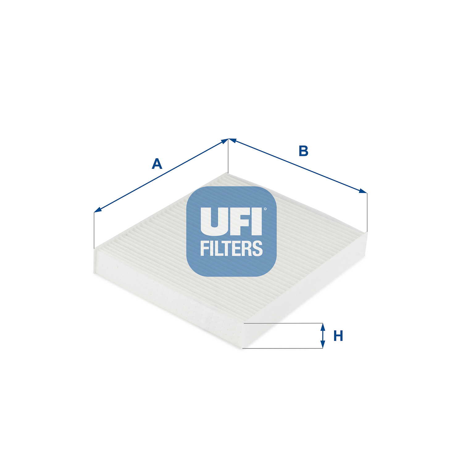 Фільтр, повітря у салоні   53.261.00   UFI