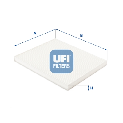 Фільтр, повітря у салоні   53.396.00   UFI