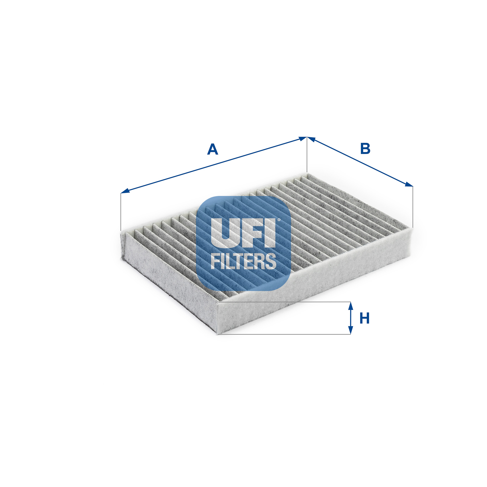 Фільтр, повітря у салоні   54.196.00   UFI