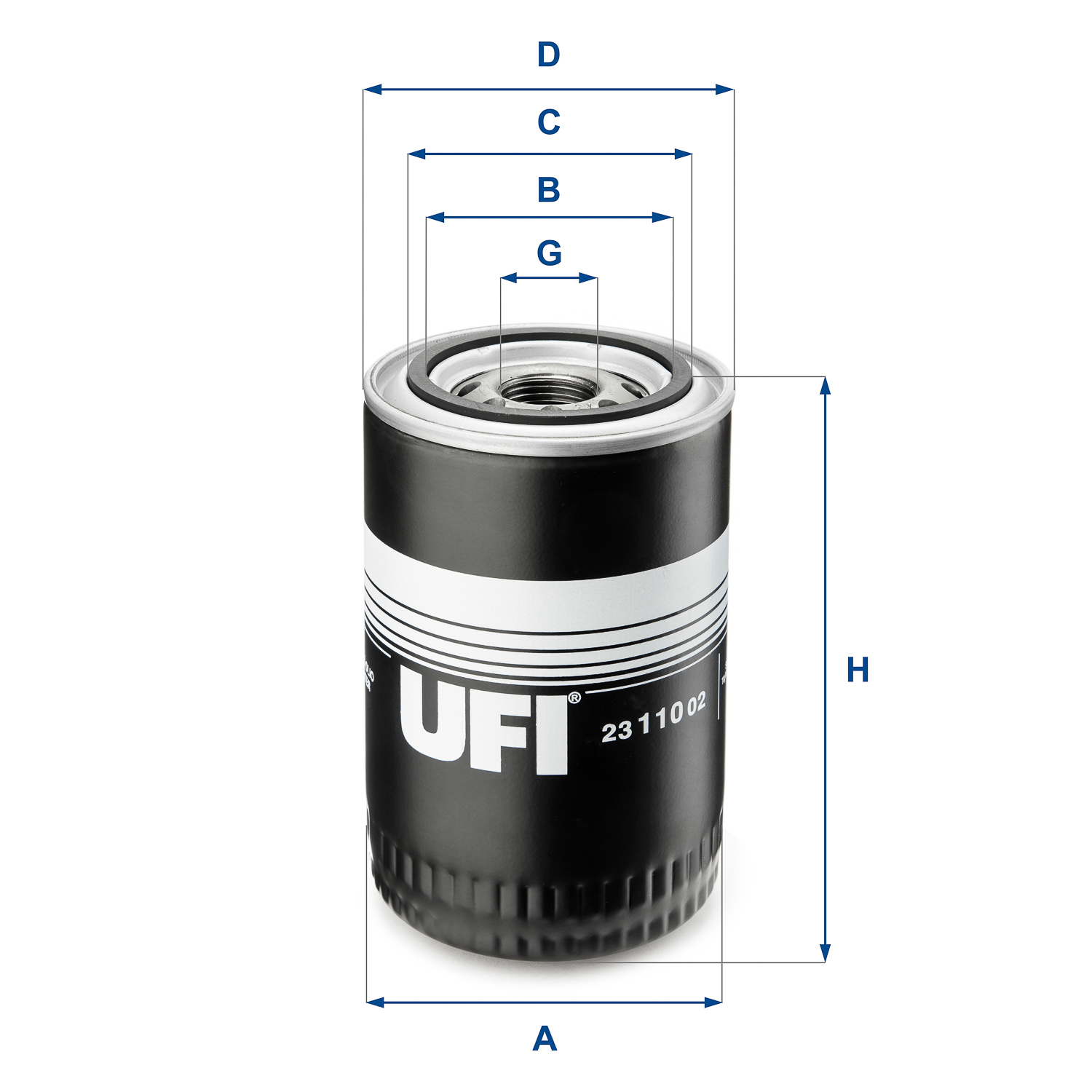 Масляный фильтр   23.110.02   UFI