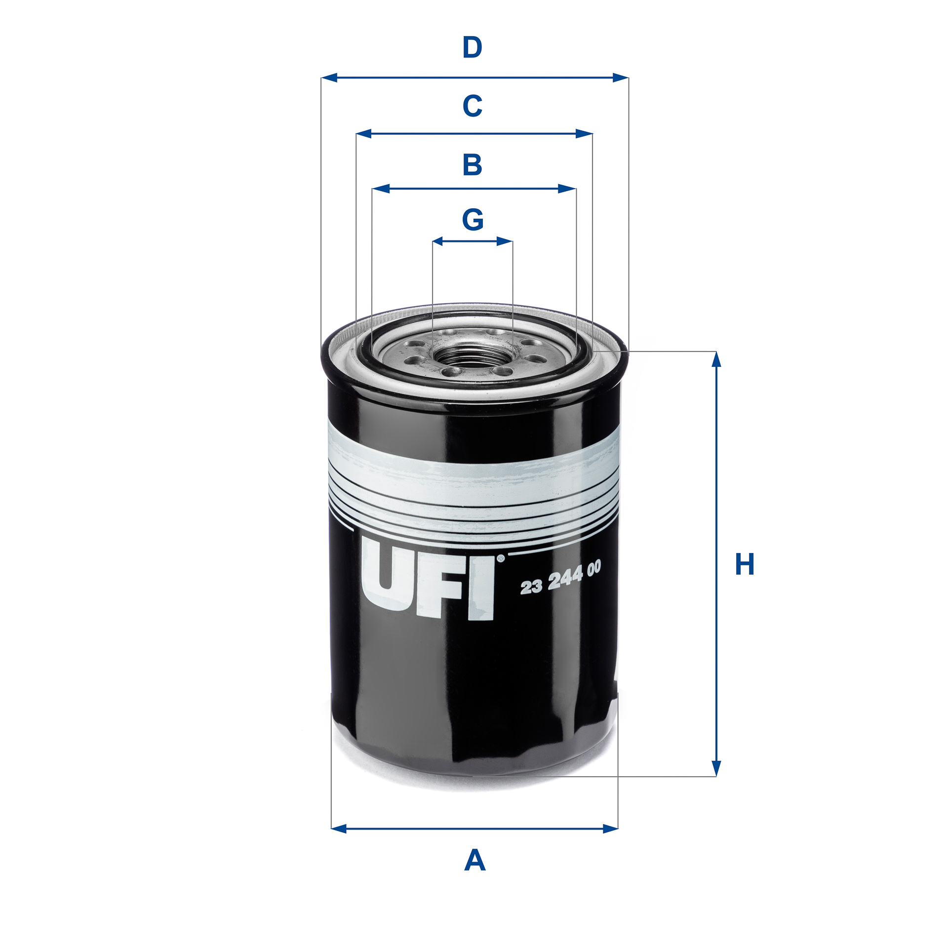 Масляный фильтр   23.244.00   UFI