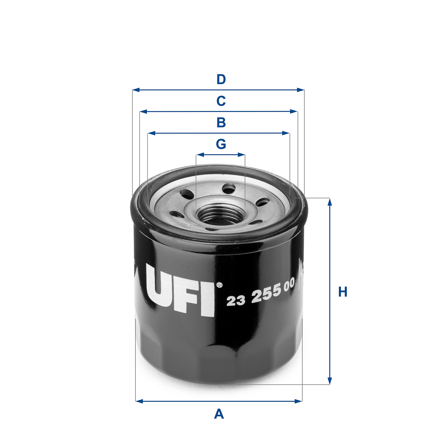 Оливний фільтр   23.255.00   UFI