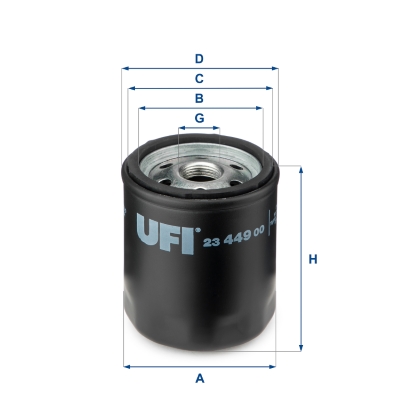 Оливний фільтр   23.449.00   UFI