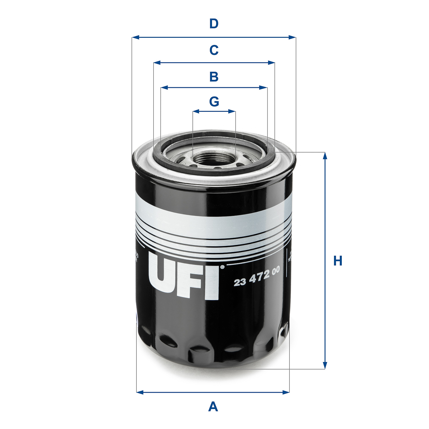 Оливний фільтр   23.472.00   UFI