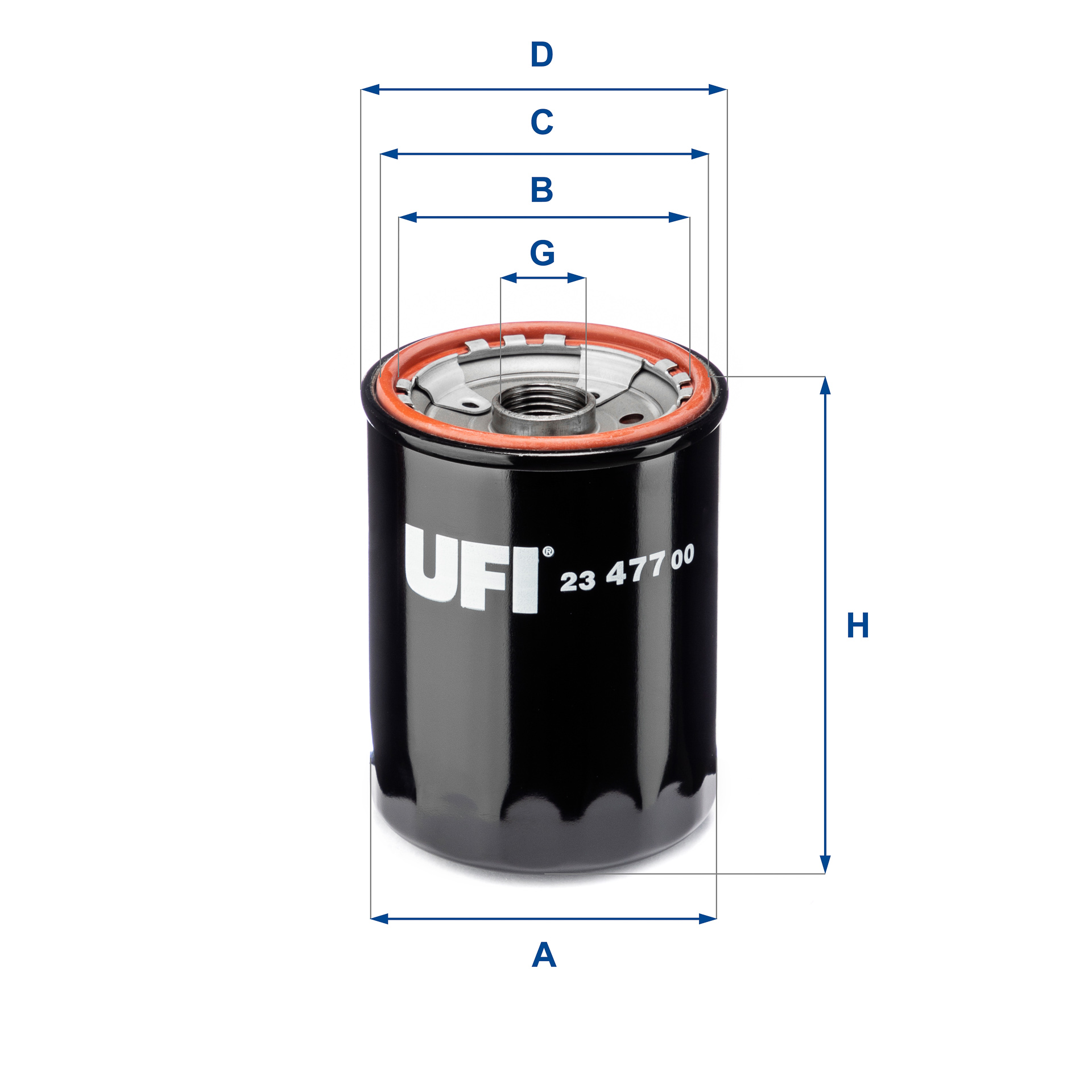 Оливний фільтр   23.477.00   UFI