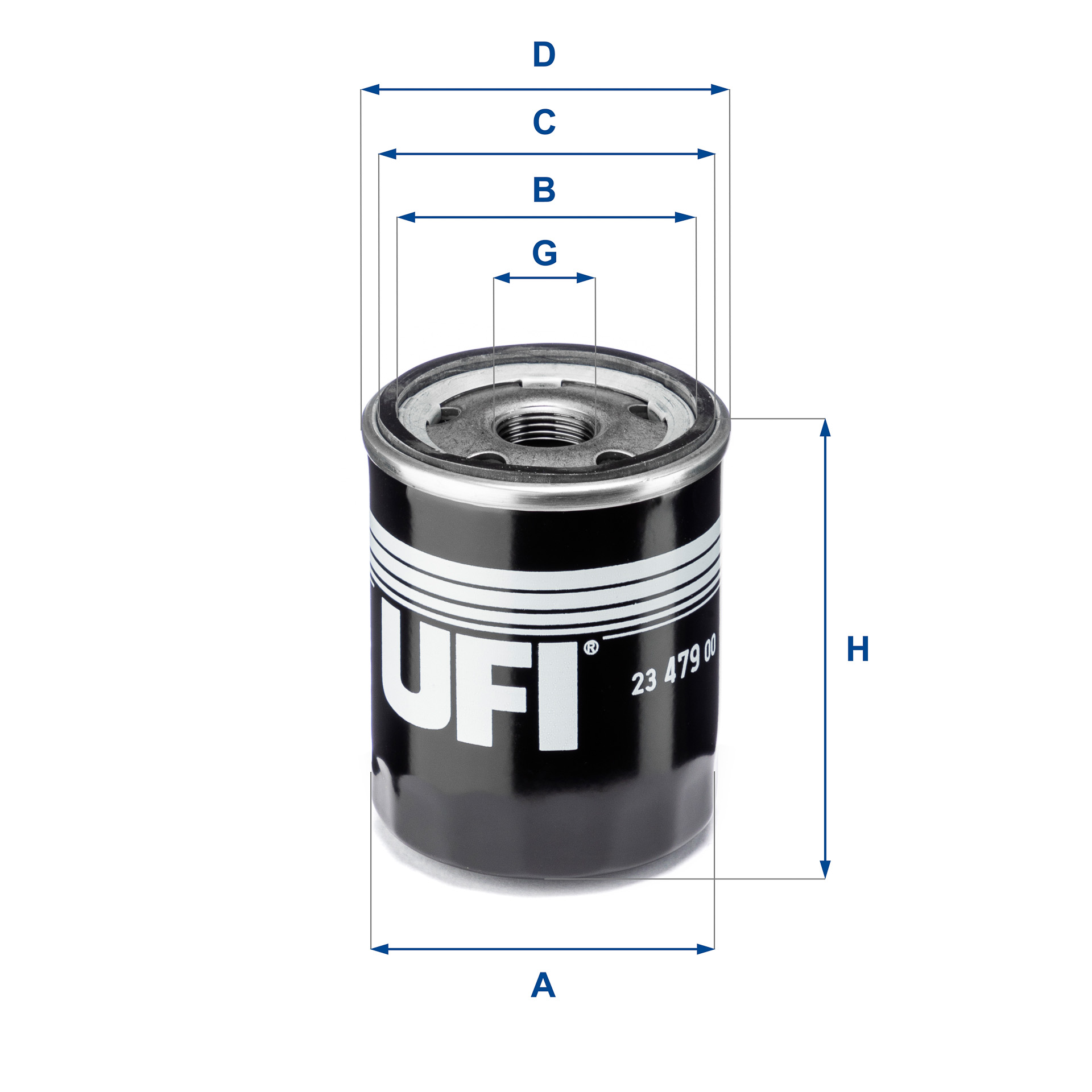 Оливний фільтр   23.479.00   UFI