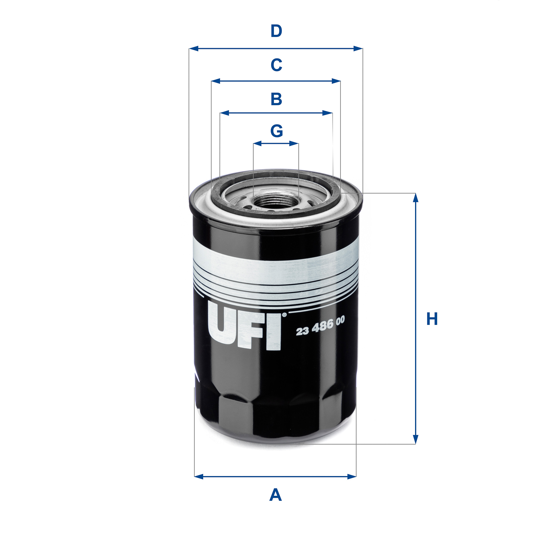 Оливний фільтр   23.486.00   UFI