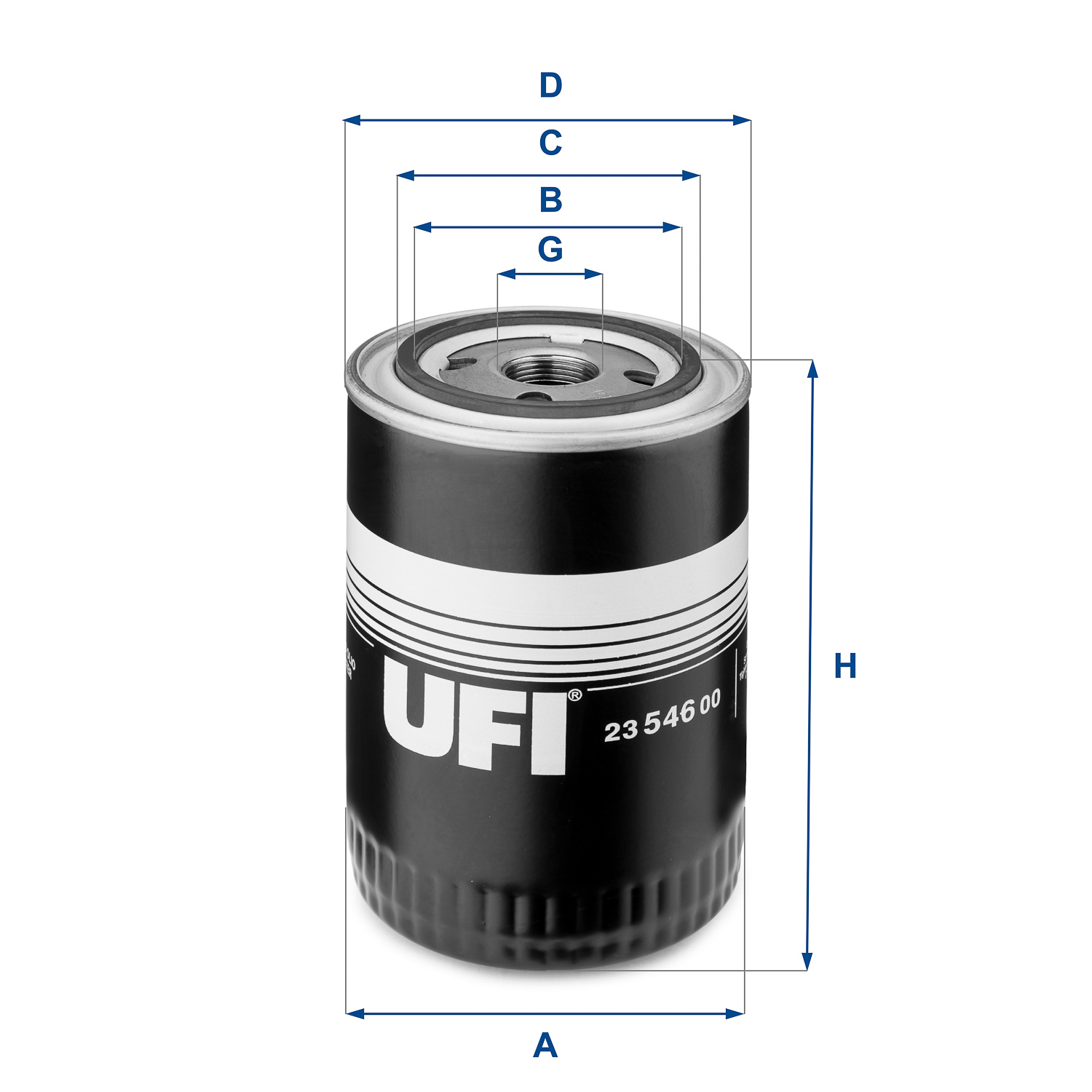 Оливний фільтр   23.546.00   UFI