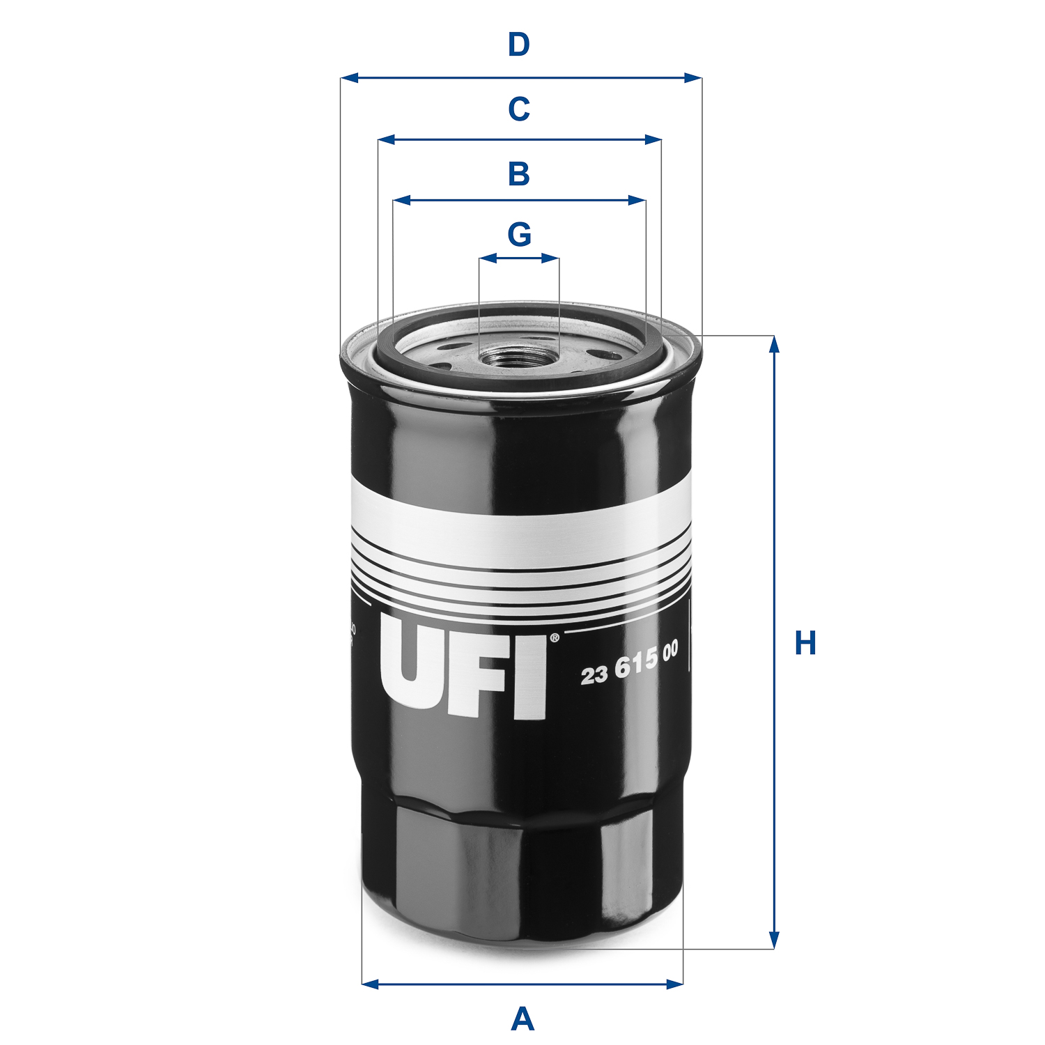 Оливний фільтр   23.615.00   UFI