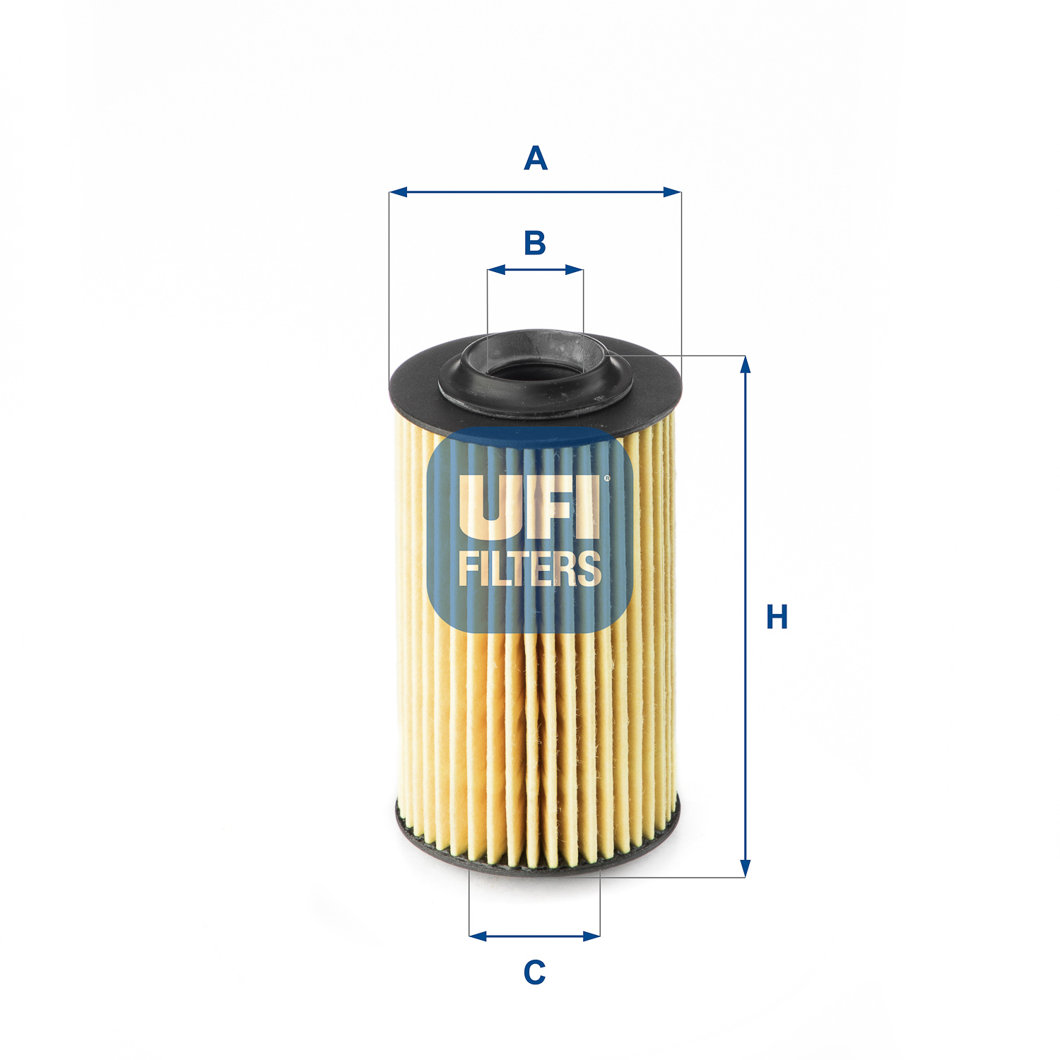 Оливний фільтр   25.163.00   UFI