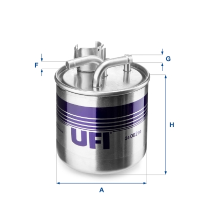 Топливный фильтр   24.002.00   UFI