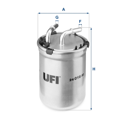 Фільтр палива   24.016.00   UFI