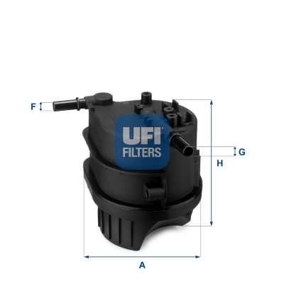 Фільтр палива   24.343.00   UFI